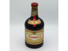 A one litre vintage bottle of Drambuie Prince Char