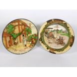 A pair of Doulton series ware plates, DT2406 & DT4