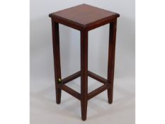 A modern lamp table, 29.5in tall x 13.5in square