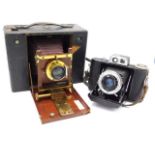 A no.4 Eastman Kodak cartridge camera twinned with