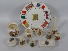 A small quantity of commemorative & crested ware