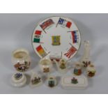 A small quantity of commemorative & crested ware