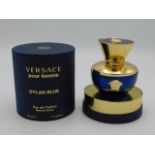 A part used Versace Dylan Blue perfume