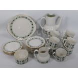 A Royal Doulton Tapestry coffee set, 28 pieces