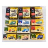 Twelve boxed Vanguard diecast vehicles including t