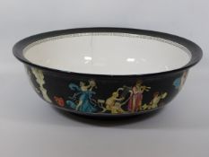 A large Grimwades wash basin, hairline, approx.16.
