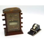 A Victorian perpetual calendar, fault to days twin