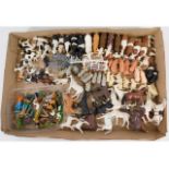 A quantity of Britains toy farm animals & related