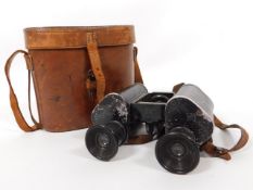 A cased set of WW1 Cp Goerz Berlin Trieder Binocle