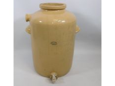 A large Brown & Son, London stoneware water filter
