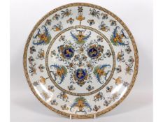 An Oriental figurative plate of European influence