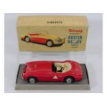 A boxed vintage Triang tinplate electric Austin He