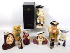 A boxed Woods & Sons limited edition character jug