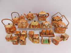 A quantity of cottage ware including Price & Kensi