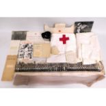 A quantity of items relating to nursing including