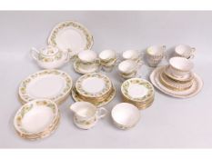 A quantity of Duchess "Greensleeves" tea ware, 45