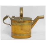 A five pint brass watering can after Christopher D