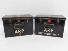 Two ARP first aid boxes including Light Rescue Party