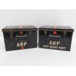 Two ARP first aid boxes including Light Rescue Party