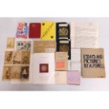 A quantity of ephemera belonging to Miss. E. A. Po