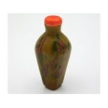 A 20thC. Chinese glass snuff bottle