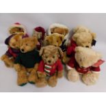Ten Harrods teddy bears