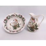 A Portmierion pottery Botanic Gardens wash basin &