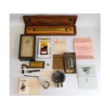 A collection of items owned by Sir. Edgar Britten