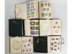 Nine Lilliput albums of stamps covering mostly bir