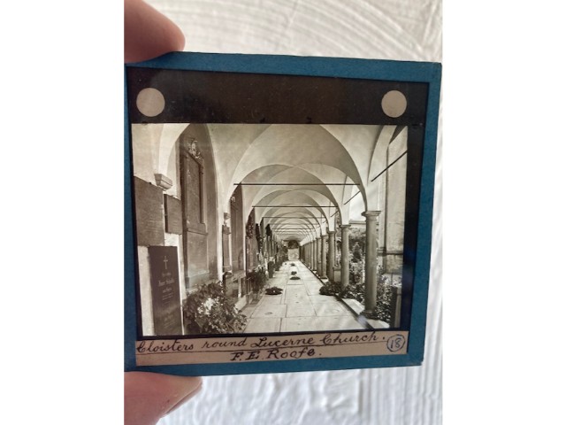 A boxed quantity of photographic slides by Frank E. Roofe, a member of the Royal Photographic Societ - Image 11 of 16