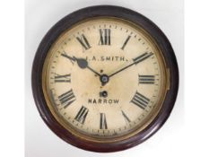 A Victorian J. A. Smith of Harrow mahogany cased f