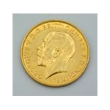 A George VI 1912 half gold sovereign