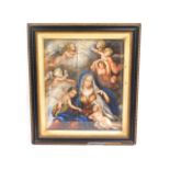 In the style of Guido Reni (1575-1642), a framed 1