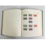 A stamp album of mixed mostly mint stamps includin