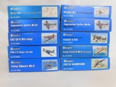 Ten boxed Special Hobby 1:48 scale model aircraft