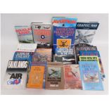 A quantity of aviation & war books, approx. 21