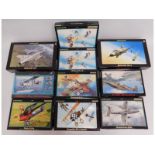 Ten boxed Eduard 1:48 scale model aircraft kits, p