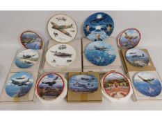 Thirty four boxed aircraft related Royal Doulton,