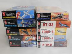 Ten boxed Hobby Craft 1:48 scale model aircraft ki