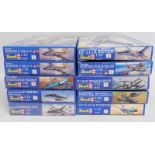 Ten boxed Revell 1:72 scale model aircraft kits, p
