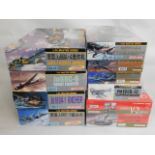 Ten boxed Dragon 1:35, 1:48 & 1:72 scale model air