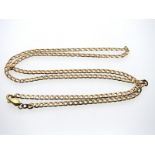 A 20in long 9ct gold chain, clasp a/f, 5.5g