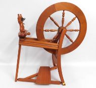 An Ashford, New Zealand spinning wheel, 33.5in high