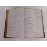 A hard written Chemist prescription journal 1910-1