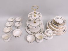 Thirty five pieces of Royal Albert 'Brigadoon' por