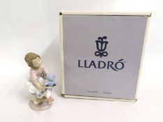 A boxed Lladro figure of a girl, 07620, 'Best Frie