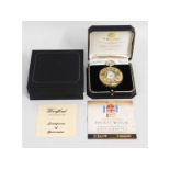 A gold plated diamond jubilee commemorative GWR ra