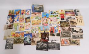 A quantity of approx. 85 postcards including 'seas