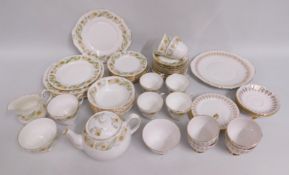 A quantity of Duchess 'Greensleeves' tea ware, app