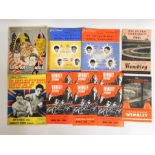Six 1970 Wembley speedway programmes, a 1950 & 195